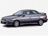 Коврики EVA Subaru Impreza I 1992 - 2000 (правый руль)